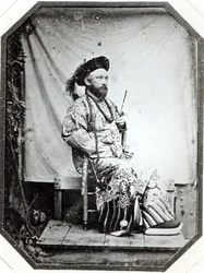 Selbstporträt von Jules Itier, 1847 (Daguerreotypie)